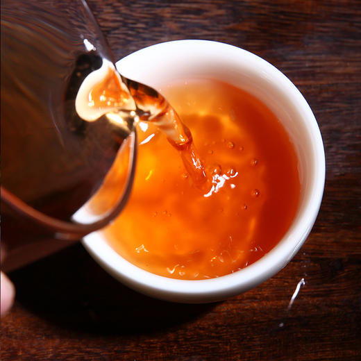 干仓老茶-吉顺号2018年老普洱陈年普洱熟茶357g/饼 商品图2