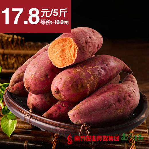 【26号提货】扶贫赣南三百山甜蜜红薯 5斤±3两 商品图0