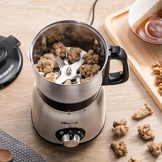 小熊(bear)研磨机磨粉机家用粉碎药材打粉机厨房大容量粉碎机fsj-a