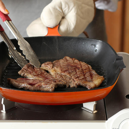 九匠牛原切牛排专用牛排铸铁珐琅煎锅 商品图1