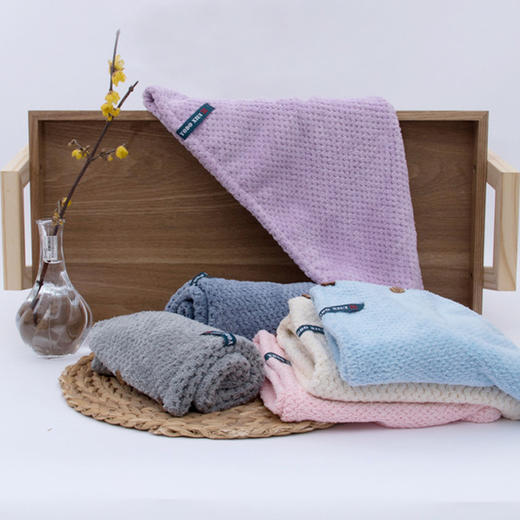 【买2送1】日本YODO XIUI干发帽【3分钟头发就干了】超强吸水 不滴水 不伤发丝 不掉毛 长发也能用 商品图3