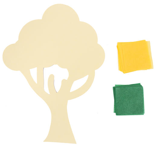 搓纸大树手工DIY材料包 幼儿春季手工爱护树木主题搓纸创意手工 商品图4