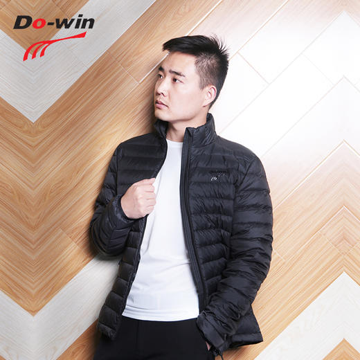 多威运动羽绒服男新款轻薄短款男士休闲运动服387701 商品图0