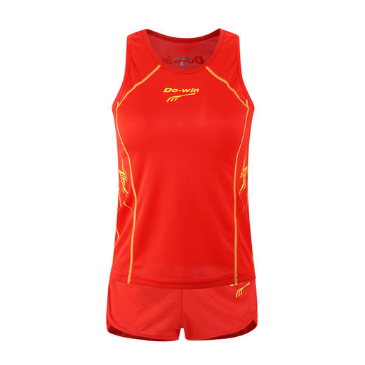 多威田径服套装女2018年新款训练服学生跑步短跑比赛服83802 商品图1