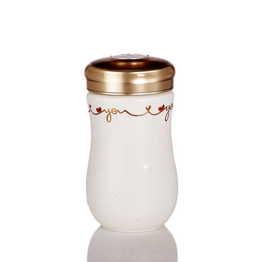 一心一意随身杯 380ml单层 可定制 （多色可选） 商品图1