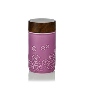 小同心缘随身杯木纹盖 简约时尚 单层300ml