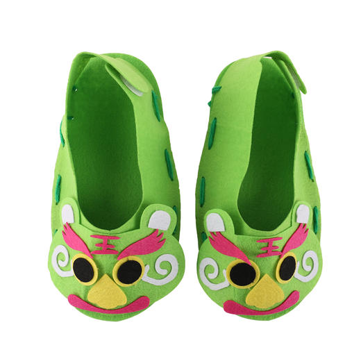 儿童中国风手工diy虎头鞋 幼儿园自制布艺鞋子缝制美劳材料（可做两只鞋子） 商品图4