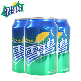 听装可口可乐\雪碧碳酸饮料330ml