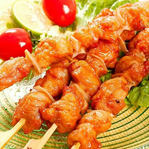 速冻六和川香骨肉新享连串骨肉相连烧烤鸡肉串鸡软骨肉串400g袋8只装