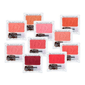 【香港直邮】日本canmake/井田单色花朵/花瓣雕刻腮红