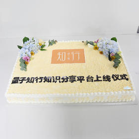 【定制DZ012】80*50cm 企业/公司  开业/年会/庆典/定制蛋糕