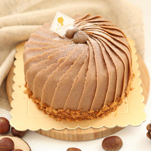 蒙布朗法式栗子蛋糕