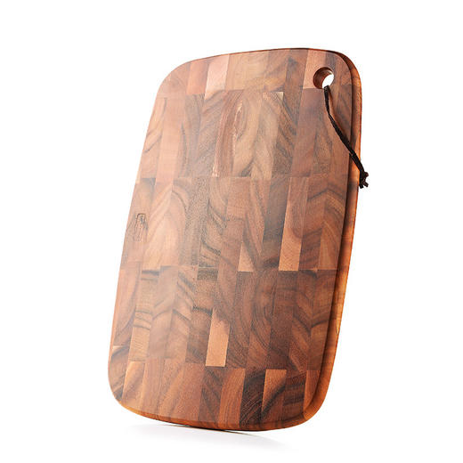 泰国LC LIVING 相思木菜板 椭圆挂式实木砧板 宝宝辅食面板案板厨房切菜悬挂 商品图4