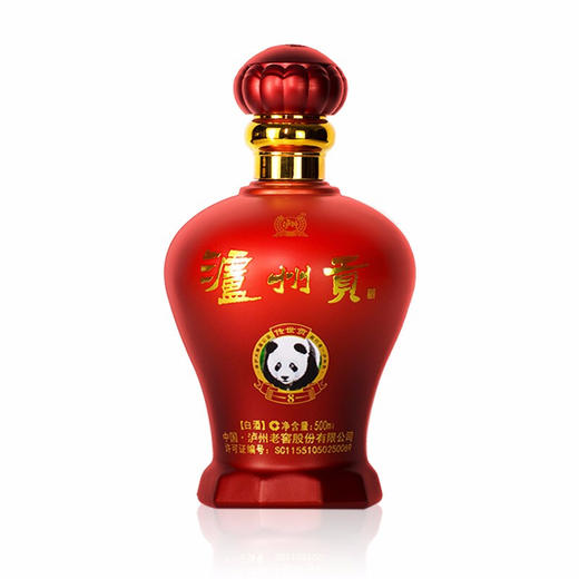 52度泸州贡酒传世贡8 500ml*6 整箱 高度白酒     泸州老窖官方旗舰店 商品图5