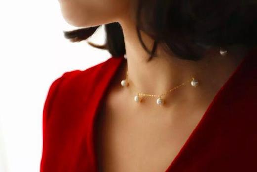 Pearl moments 碎碎念 小七珠流苏珍珠项链 商品图8