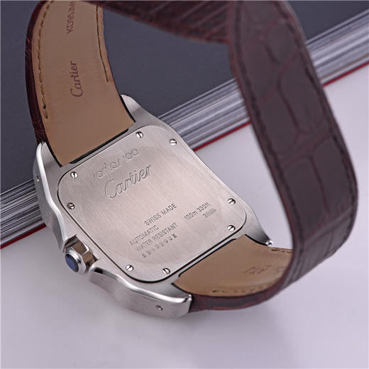 卡地亚 Cartier 山度士 SANTOS DE CARTIER系列自动机械男表 大号表款 W20072X7 商品图4