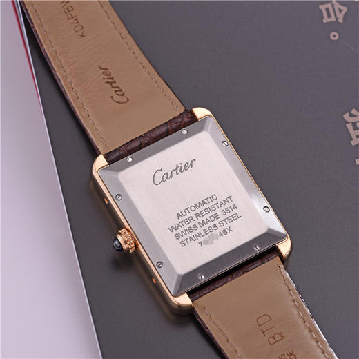 卡地亚 Cartier 坦克TANK系列男士自动机械腕表 W5200026 商品图4