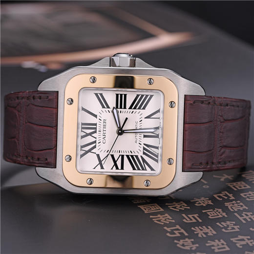 卡地亚 Cartier 山度士 SANTOS DE CARTIER系列自动机械男表 大号表款 W20072X7 商品图1