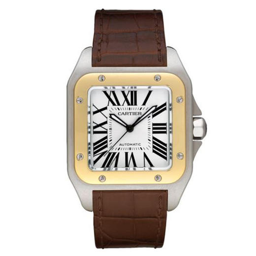 卡地亚 Cartier 山度士 SANTOS DE CARTIER系列自动机械男表 大号表款 W20072X7 商品图0
