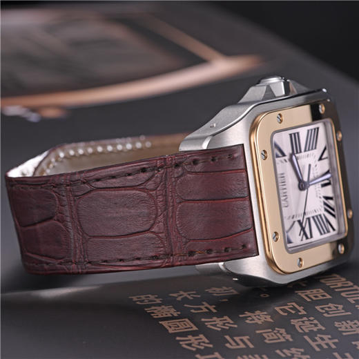 卡地亚 Cartier 山度士 SANTOS DE CARTIER系列自动机械男表 大号表款 W20072X7 商品图2