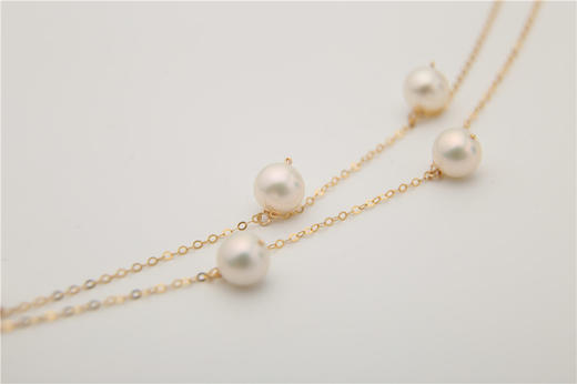 Pearl moments 碎碎念 小七珠流苏珍珠项链 商品图3