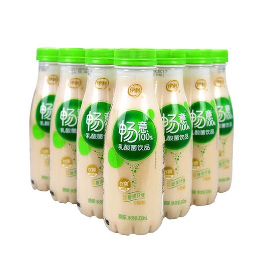 伊利畅意100乳酸菌原味330ml8瓶