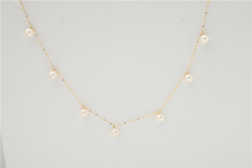 Pearl moments 碎碎念 小七珠流苏珍珠项链 商品图1