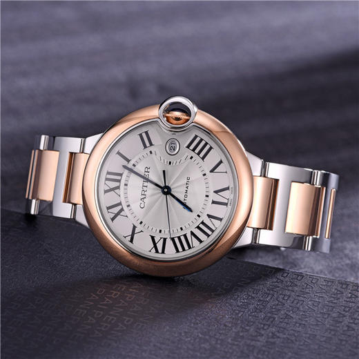 卡地亚cartier蓝气球ballonblue系列机械男表w2bb0004