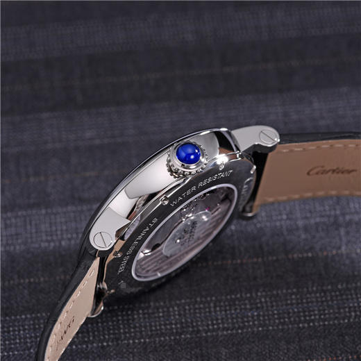 卡地亚 Cartier ROTONDE DE CARTIER系列 日历逆跳指示双时区昼夜显示男士自动机械腕表 W1556368 商品图2