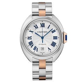 卡地亚 Cartier CLÉ DE CARTIER钥匙系列机械男表 W2CL0002