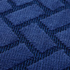 哲品 妙格系列蓝色锦纶长方形圆角客厅茶几茶室地毯简约现代家用 商品缩略图2