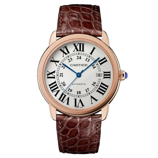 卡地亚 cartier ronde solo de cartier系列男士自动机械手表 w670