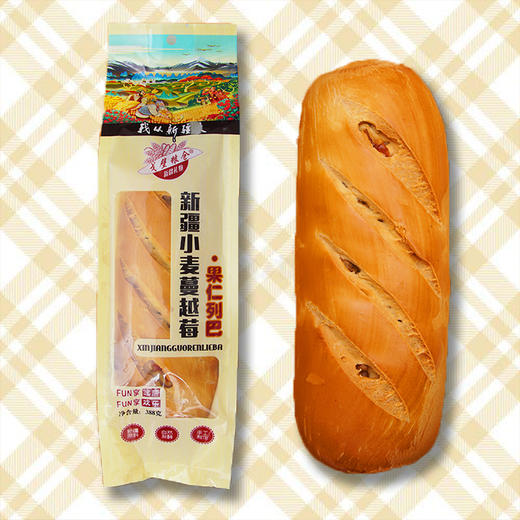 新疆果仁大列巴 388g*条 2条装  五种口味 商品图6
