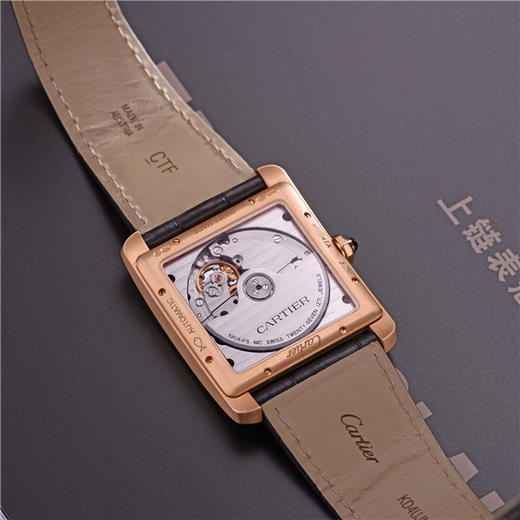 卡地亚 Cartier 坦克TANK系列男士自动腕表 大号表款 W5330001 商品图4