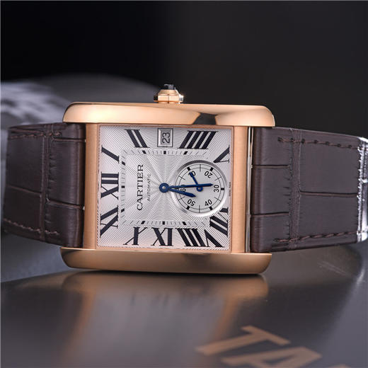 卡地亚 Cartier 坦克TANK系列男士自动腕表 大号表款 W5330001 商品图1