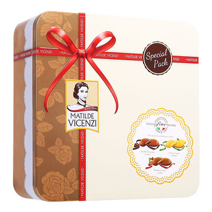 意大利维西尼格里斯夹心饼干礼盒450g