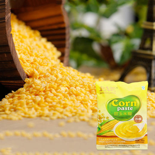 【中国农垦】黑龙江 北大荒 甜玉米糊375g/袋 速溶玉米糊 东北玉米 甜玉米糊 商品图3