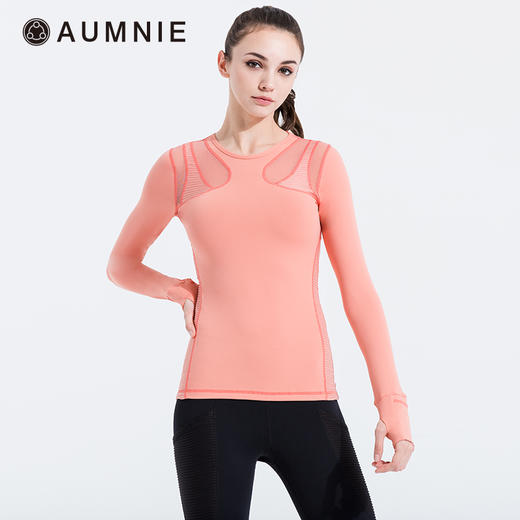 全配色  塑形拼接网布T恤 SHAPED PANEL TEE 含胸垫 商品图6