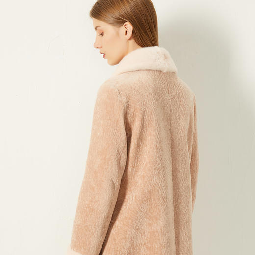 E194033087 秒杀！ 冬季时尚加厚保暖水貂毛大衣 商品图4