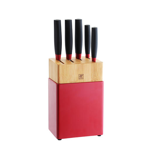 ZW-K308 ZWILLING Now S系列刀具6件套(红黑) 商品图0