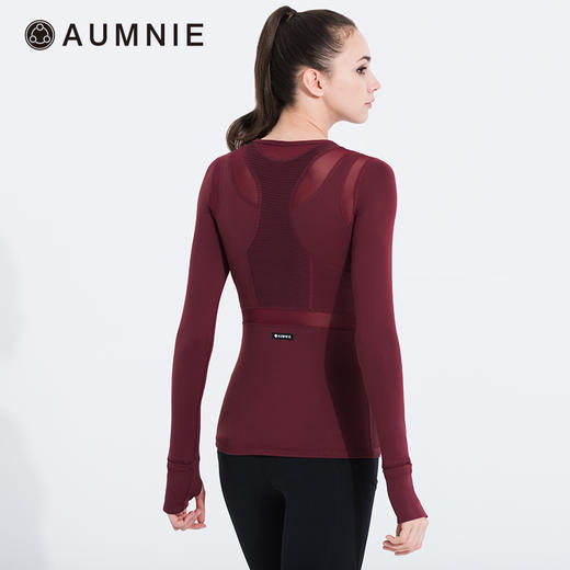 全配色  塑形拼接网布T恤 SHAPED PANEL TEE 含胸垫 商品图4