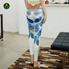卡益瑜伽运动花色长裤KA02664女士瑜伽裤紧身健身裤 商品缩略图3