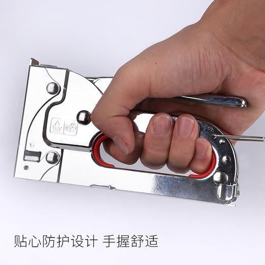 中盛画材 绷布工具3件套12cm宽嘴绷布钳/钉枪/u型钉画框工具装订机油画工具油画材料美普士钉枪 商品图1