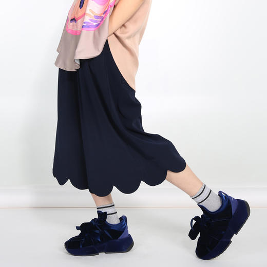 【M3】CHENHE波浪边阔腿裤9105910649【奥莱】 商品图2