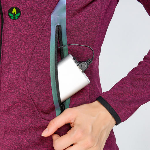 卡益恒温服外套K02361女士瑜伽服健身服 商品图3