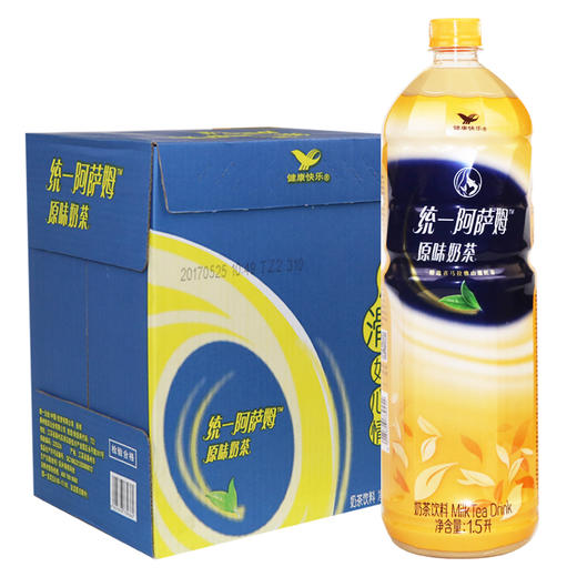 统一 阿萨姆奶茶1.5L*6瓶/箱 每瓶9.166元 商品图1