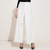 EITIE爱特爱品牌女装春季新款宽松简约高腰白色阔腿裤休闲裤5905609 商品缩略图0