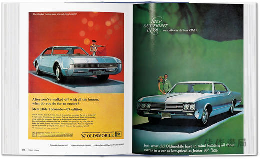 20th Century Classic Cars.100 Years of Automotive Ads/20世纪经典汽车海报。百年汽车广告/英文原版艺术画册/世界图书馆系列 商品图4