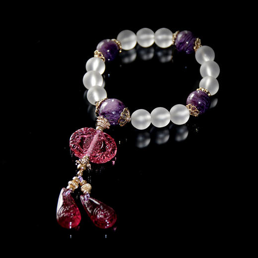 「灼灼其华」✿桃花链 商品图1