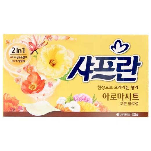 LG 샤프란유연제 코튼블로썸30P 商品图0